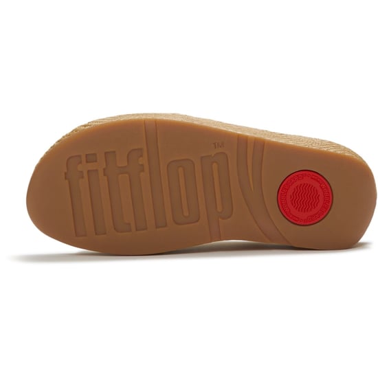 Fitflop Lulu Lux Graphic-Weave Wildleder Damen Cappuccino Sandalen - Image 2