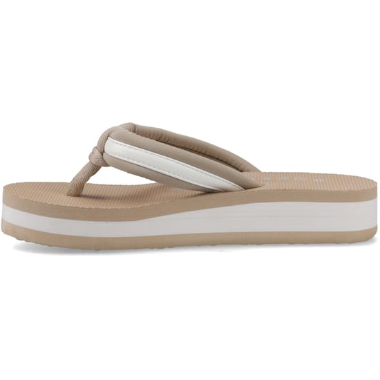 Rocket Dog Monica Nylon PU Textil Damen Tan/Creme Flip-Flops - Image 4