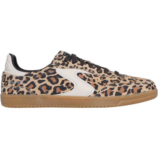 Skechers Hotshot - On The Prowl Hotshot - Auf Der Pirsch Leder Damen Leopard Sneakers - Image 5