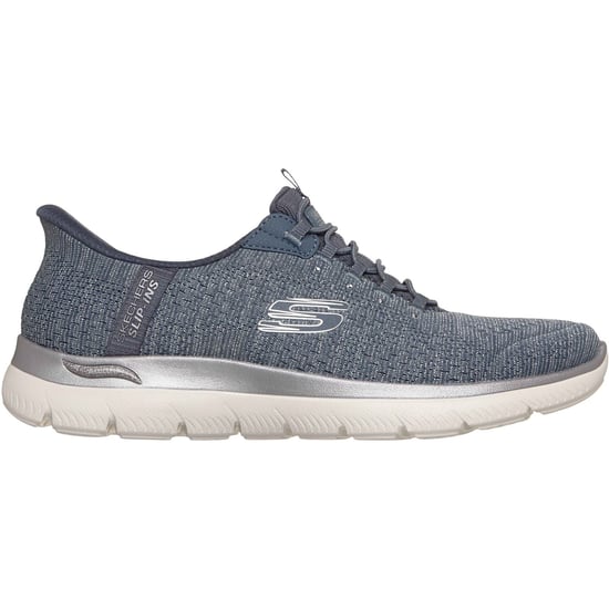 Skechers Arch Fit Summits - Soft Shimmer Textile Damen Schiefer Sneakers - Image 5