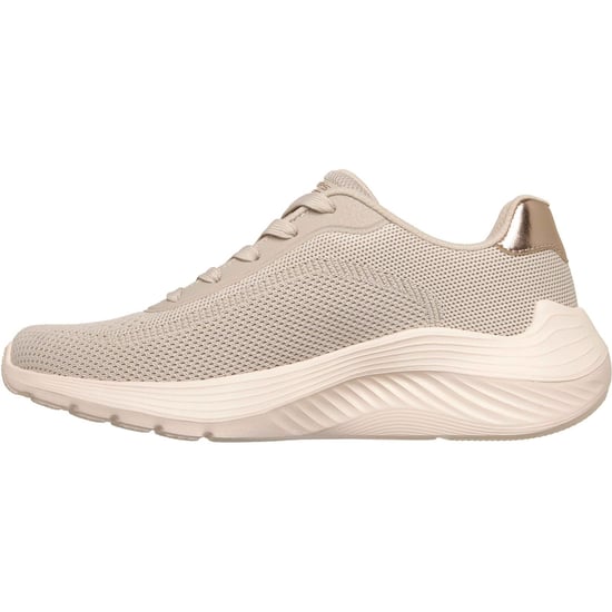 Skechers Bobs Squad Waves Aktuelles Aussehen Textil Damen Off-White Sneakers - Image 4