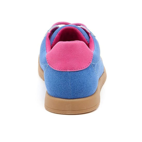 Rocket Dog Bertie Pella Textil Damen Blaue Sneakers - Image 2