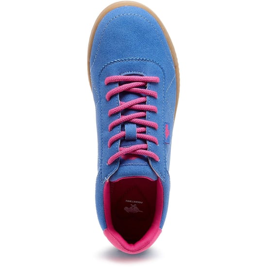 Rocket Dog Bertie Pella Textil Damen Blaue Sneakers - Image 5
