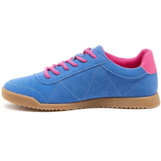 Rocket Dog Bertie Pella Textil Damen Blaue Sneakers - Image 6