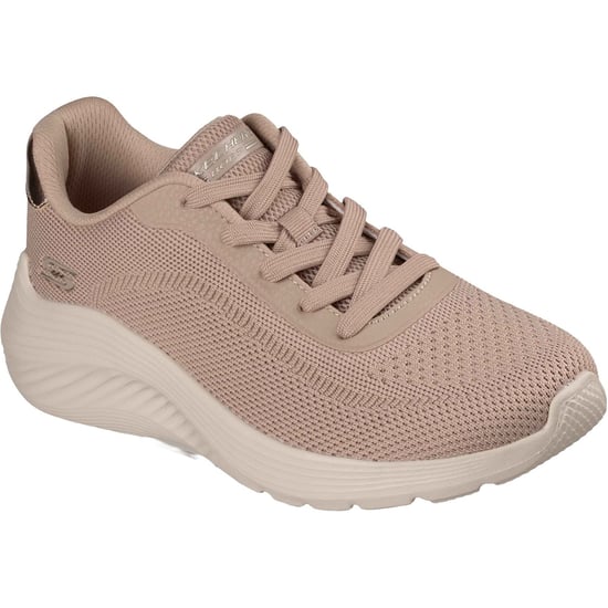 Skechers Bobs Squad Waves Aktuelle Look Textil Frauen Taupe Sneaker - Image 1