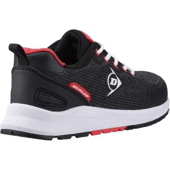 Dunlop T-Max Textil Sicherheitsschuhe für Herren Schwarz/Rot - Image 2