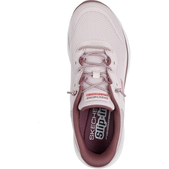 Skechers Flex Appeal 5.0 Easy Breezy Textil Damen Sneakers In Hellmaulbeere - Image 3