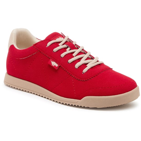 Rocket Dog Bertie Pella Textile Damen Rote Sneakers - Image 1