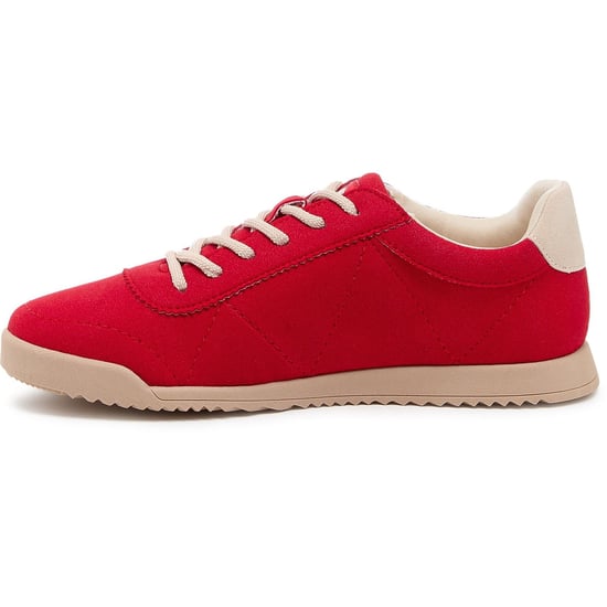 Rocket Dog Bertie Pella Textile Damen Rote Sneakers - Image 6