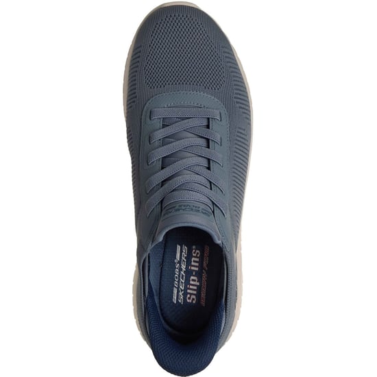 Skechers BOBS Sport Squad Chaos Solid Step Textile Männer Schiefer Sneaker - Image 3