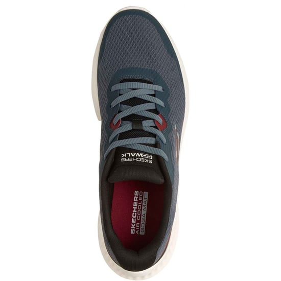 Skechers GO WALK Now Viligent Polyester Herren Slate Sneakers - Image 3