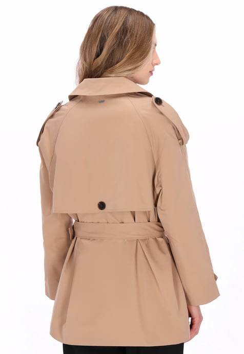 Dreimaster Mantel Frauen Sand - Image 4