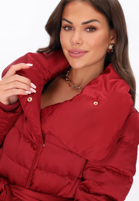 Faina Mantel Frauen Rot - Image 5