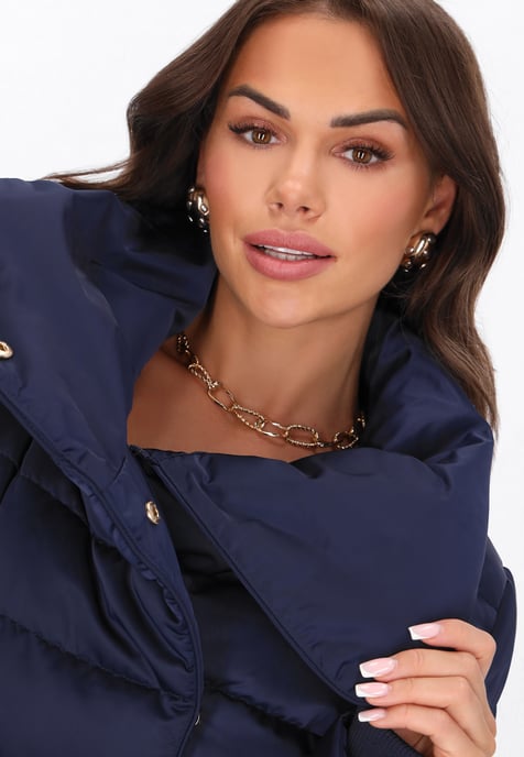 Faina Mantel Frauen Marine - Image 5