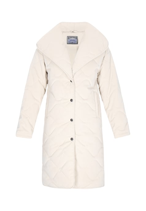 Dreimaster Mantel Frauen Creme - Image 1