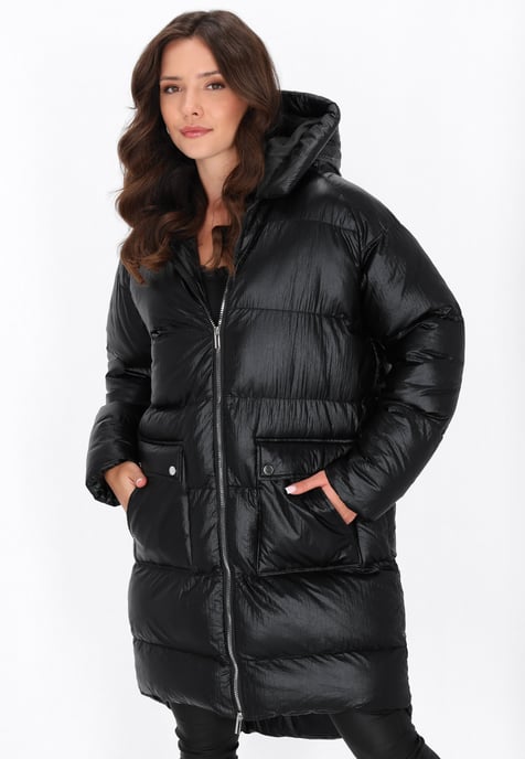 Faina Mantel Frauen Schwarz - Image 3