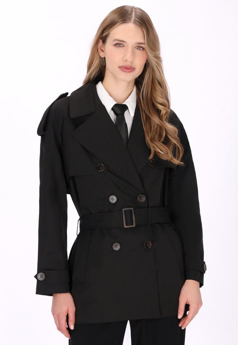 Dreimaster Mantel Frauen Schwarz - Image 3