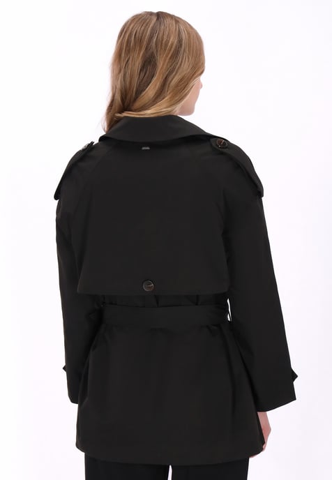 Dreimaster Mantel Frauen Schwarz - Image 4