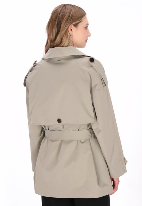 Dreimaster Mantel Frauen Olive - Image 4