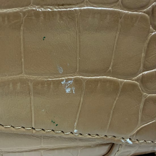 Balenciaga Mini Neo Classic City Tasche mit Krokodil-Prägung in braunem Leder - Image 6