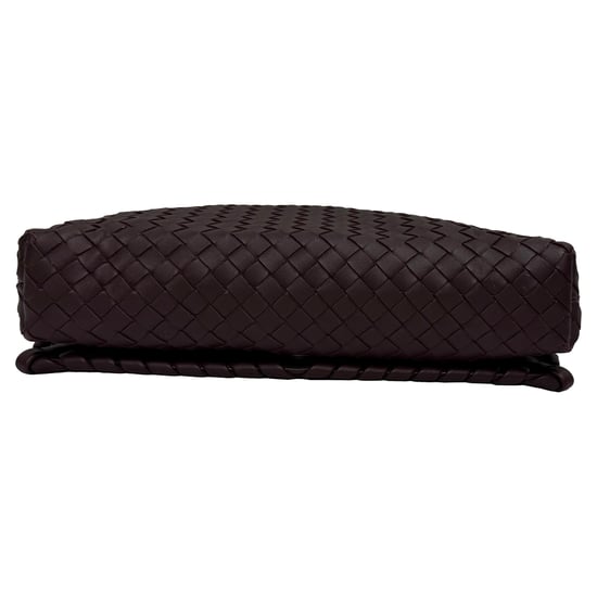 Bottega Veneta Intrecciato Umhängetasche aus Burgunderleder - Image 5