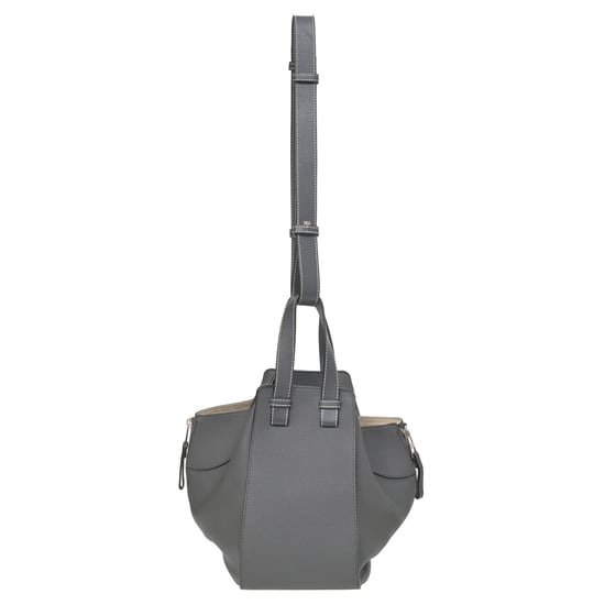 Loewe Kleine Hängematten-Tasche aus grauem Leder - Image 2