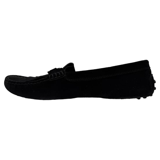 Tod's Fransen-Gommino-Autofahrerloafers aus schwarzem Wildleder - Image 4