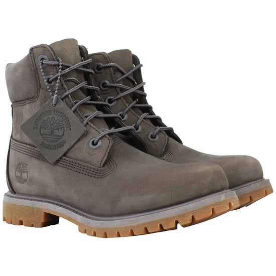 Timberland 6-Zoll Damen Stiefel in Dunkelgrau - Image 2