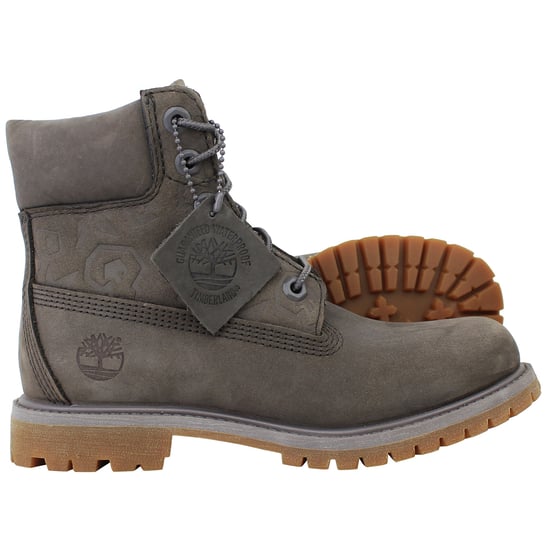 Timberland 6-Zoll Damen Stiefel in Dunkelgrau - Image 4