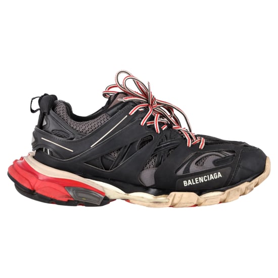 Balenciaga Track Sneakers aus schwarzem Polyurethan - Image 2