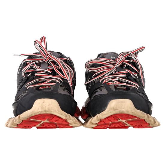 Balenciaga Track Sneakers aus schwarzem Polyurethan - Image 3