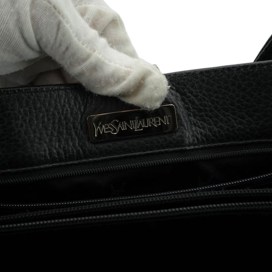 Yves Saint Laurent Leder-Tragetasche Herz-Tragetasche - Image 5