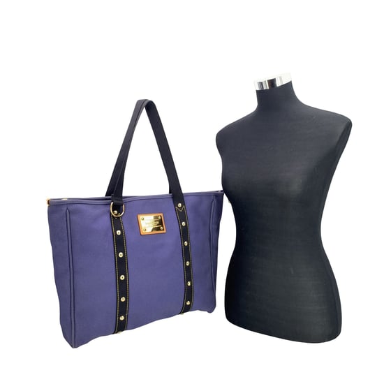 Louis Vuitton Stofftasche Antigua - Image 2