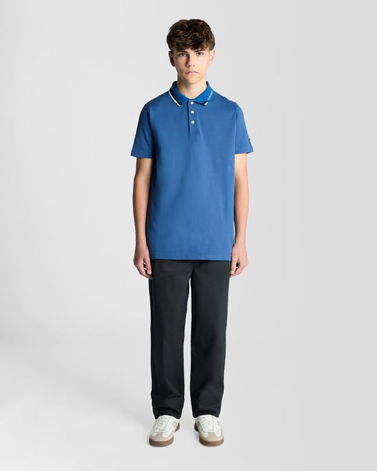 Polo-Shirt mit Tipped-Logo - Image 2