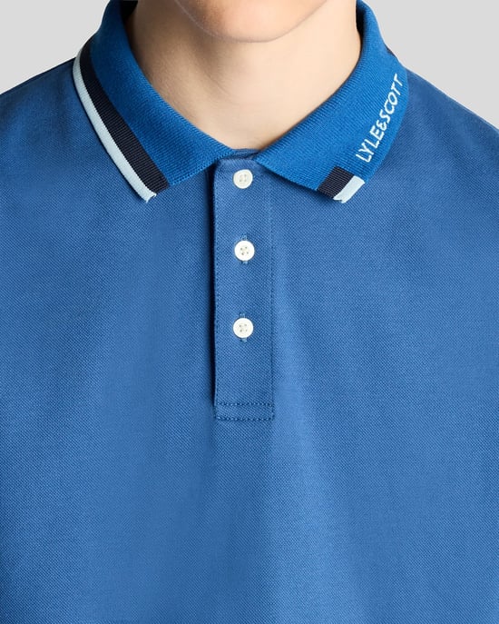 Polo-Shirt mit Tipped-Logo - Image 3