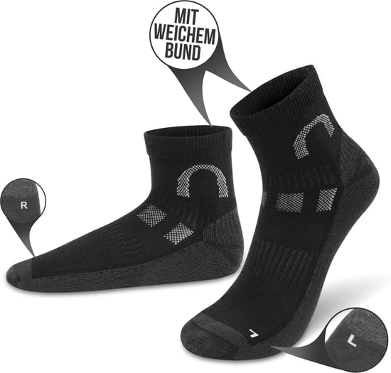 normani 2 Paar Merino-Kurzschaftsocken Lismore - Image 2
