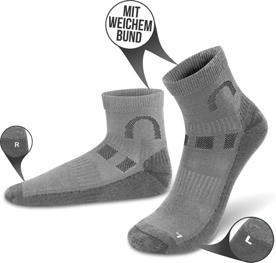 normani 2 Paar Merino-Kurzschaftsocken Lismore - Image 2