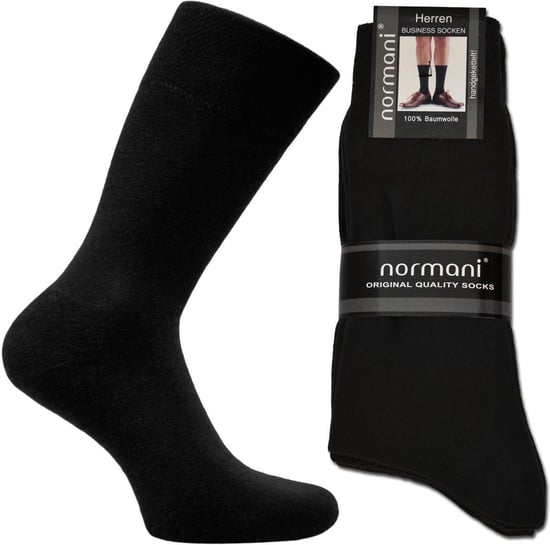 normani 10 Paar Herrensocken Schwarz - Image 2