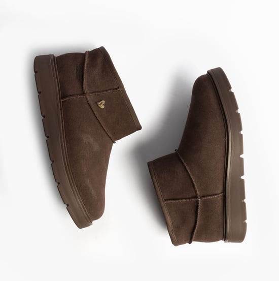 Skechers 167848/choc Keepsakes Cozy - Cozy Mini Damenstiefel Schokolade - Image 2