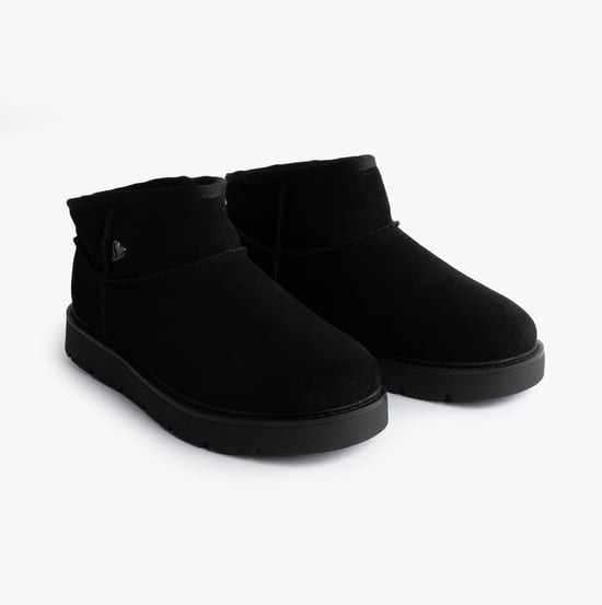 Skechers 167848/bbk Keepsakes Cozy - Gemütliche Mini-Damenstiefel Schwarz - Image 2