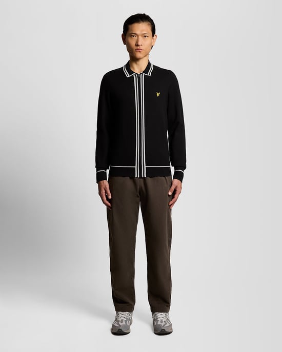 Tippstrickjacke mit durchgehendem Reißverschluss - Image 2