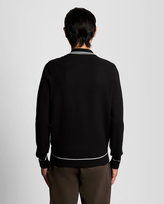 Tippstrickjacke mit durchgehendem Reißverschluss - Image 4