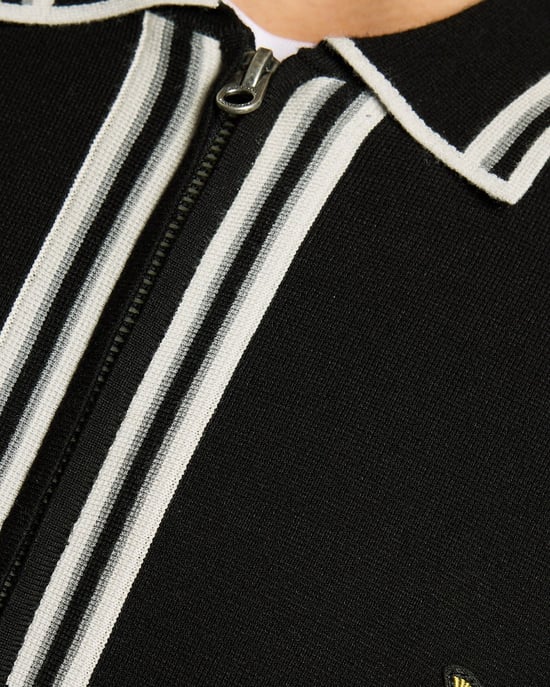 Tippstrickjacke mit durchgehendem Reißverschluss - Image 6