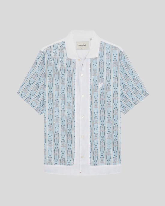 Kurzarm-Blumen-Graphik-Shirt - Image 5