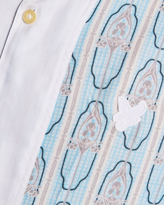 Kurzarm-Blumen-Graphik-Shirt - Image 6