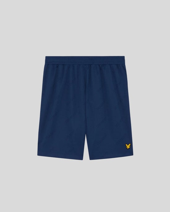 Sportliche Shorts mit geprägtem Logo - Image 5