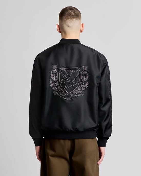 Bestickte Wappen-Collegejacke - Image 4