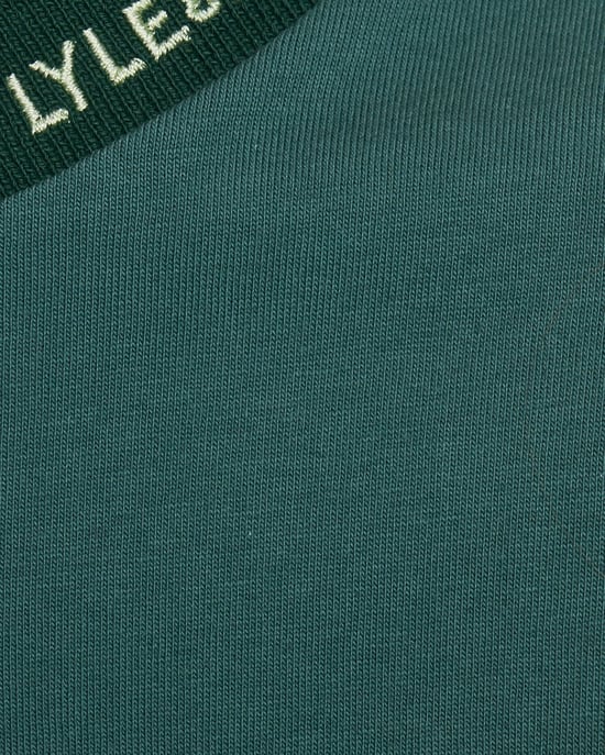 T-Shirt mit Logo und umgeschlagenem Kragen - Image 6