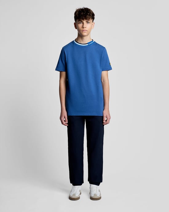 T-Shirt mit Tipped-Kragen-Logo - Image 2