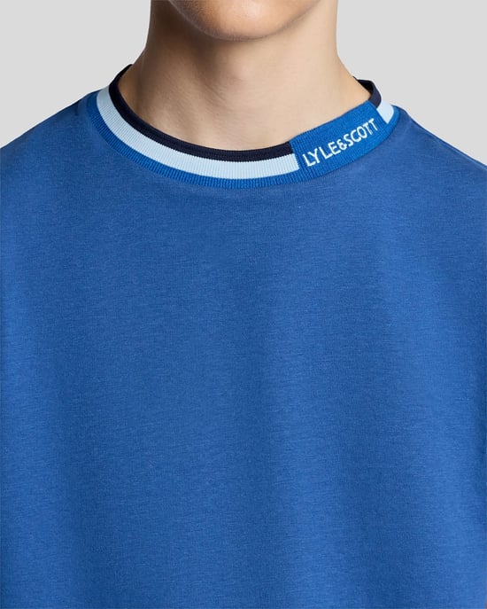 T-Shirt mit Tipped-Kragen-Logo - Image 3